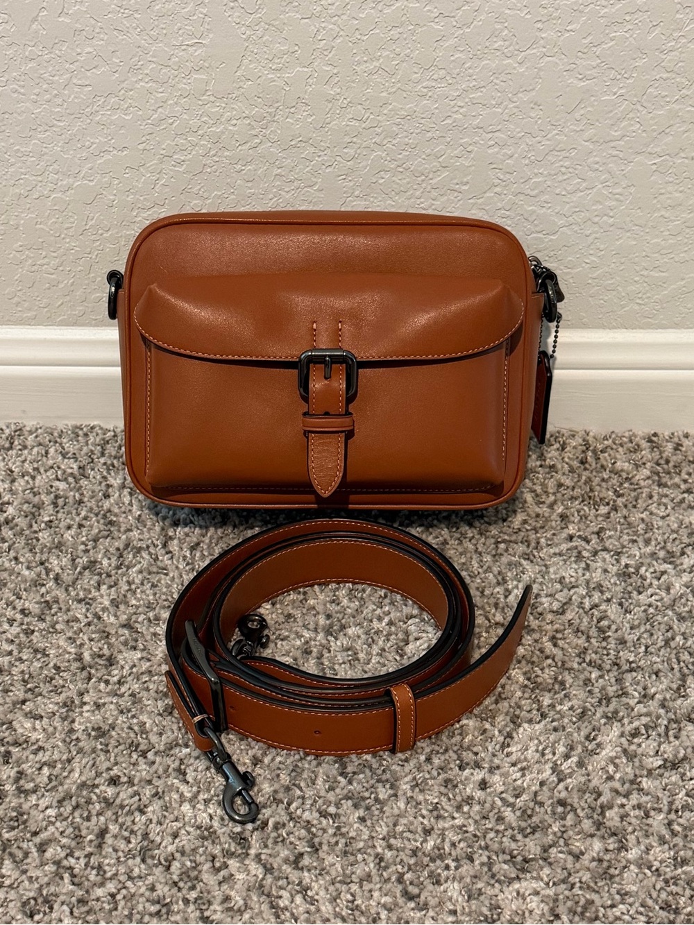 Coach Warner Crossbody Saddle